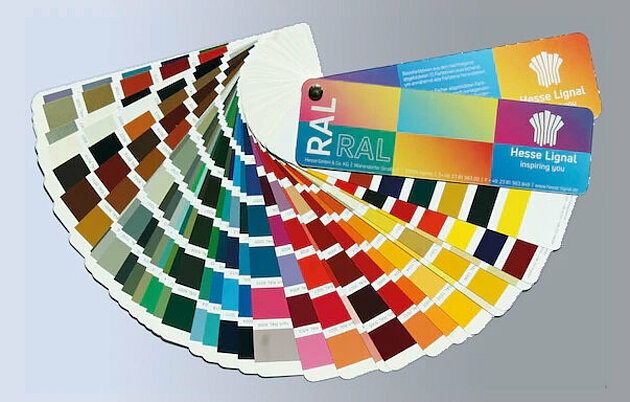 Hesse Lignal krāsu paletes